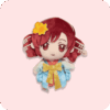Fatass Teto Plush With Flower Petal Pin